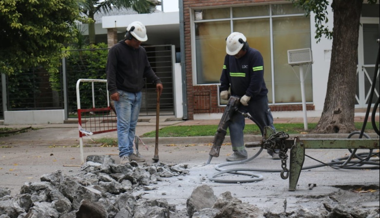 La Municipalidad inició la reparación de calles en diferentes sectores de la ciudad