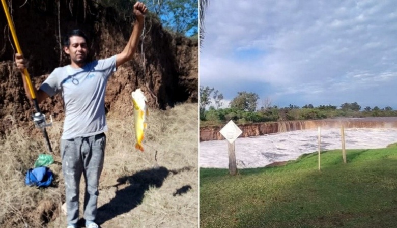 Apareció el cuerpo del pescador que cayó al Arroyo Pavón hace una semana