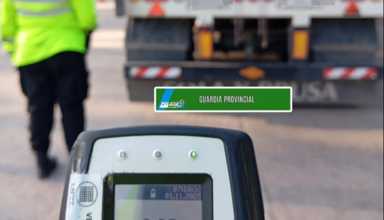 Ruta 21: Retuvieron un minibus cuyo conductor dio positivo de alcoholemia