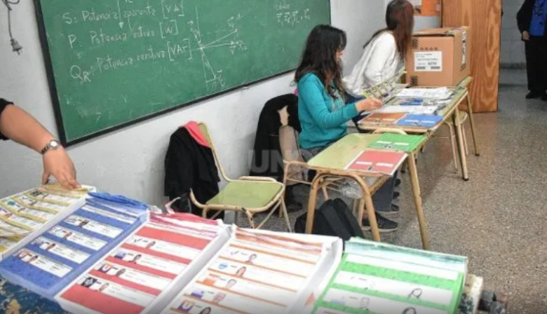 El lunes se dictarán clases normalmente en las escuelas donde se vota el domingo
