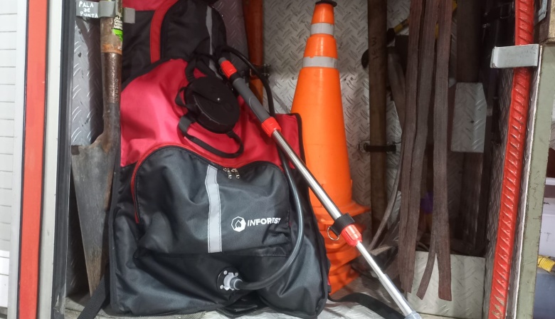Bomberos Voluntarios de Arroyo Seco incorporó nuevo equipamiento para incendios forestales
