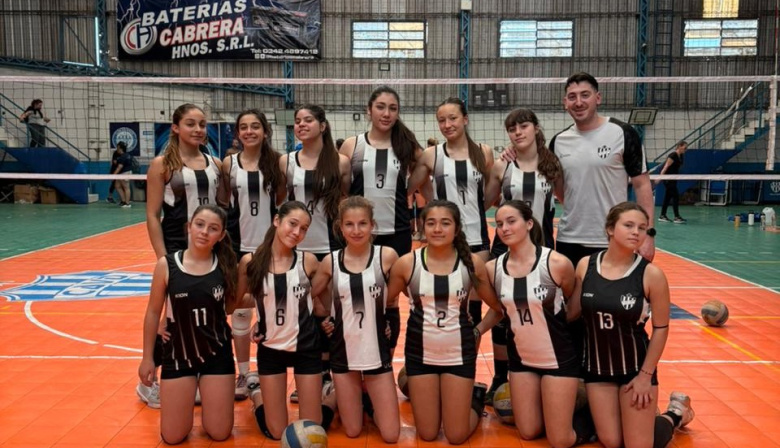 La Sub 14 "A", de Unión clasificó para la Copa Argentina de Voley