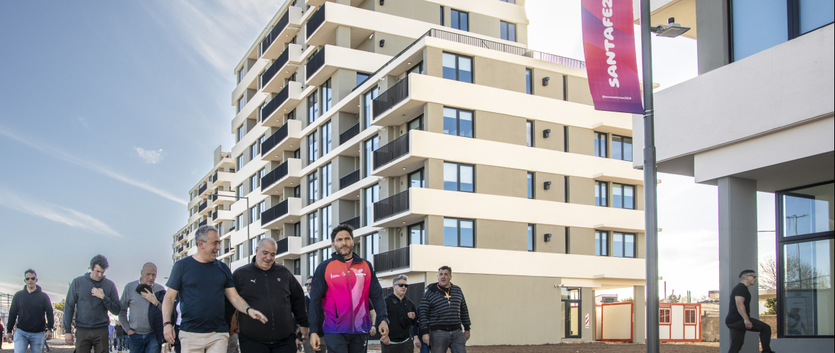 Pullaro inauguró la villa deportiva que recibirá a los atletas de Santa Fe 2026
