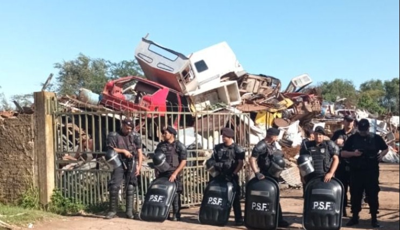 En 9 meses, Provincia incautó 1.200 toneladas de material en controles a chatarrerías