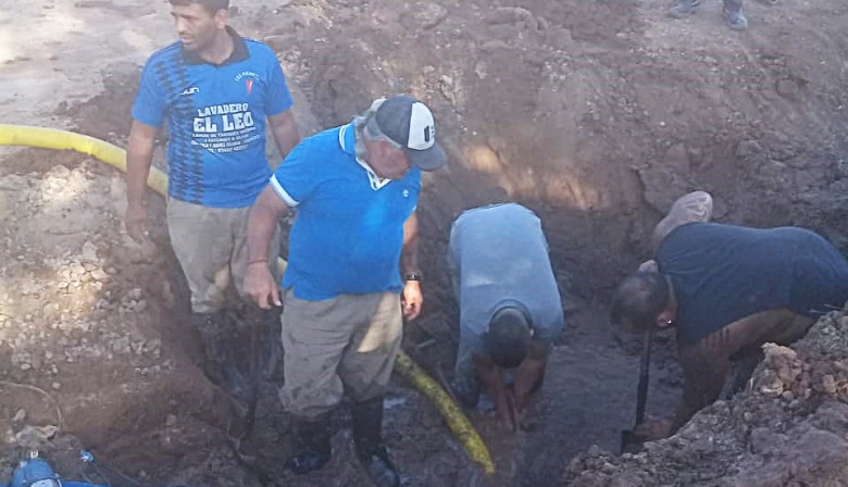 Por la rotura de un caño estuvo cortada el agua en la zona norte de la ...