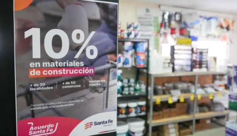 Corralones de Arroyo Seco se sumaron al Acuerdo Santa Fe para la construcción