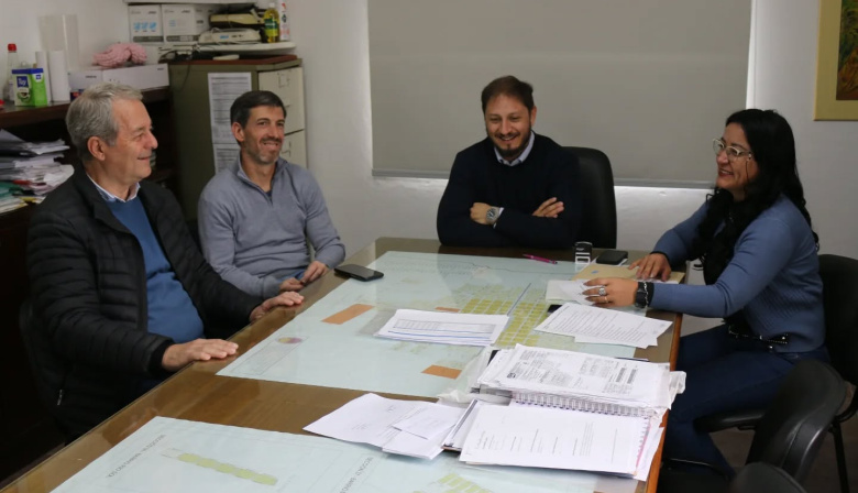 Tonelli se reunió con autoridades del Hospital N°50