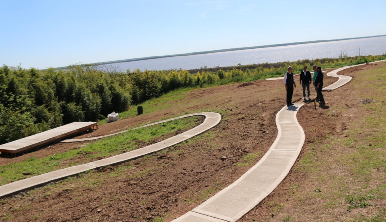 La Municipalidad se prepara para inaugurar el Anfiteatro Natural en Barrio Mirador del Río