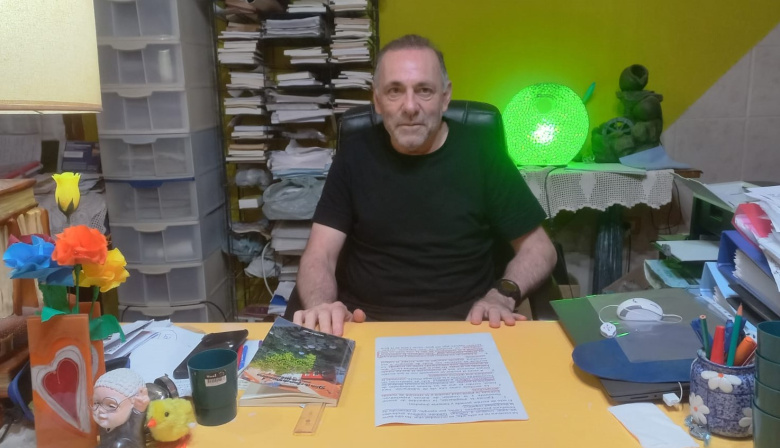 Néstor Grasso presenta “Decir de amor de primavera” en la Biblioteca Popular Bernardino Rivadavia