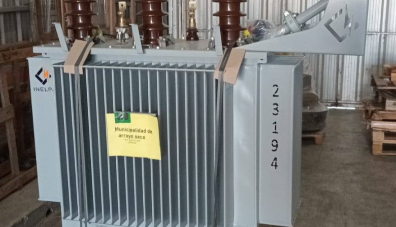 Mi Lote: Llegó el transformador y comienza el tendido de cables