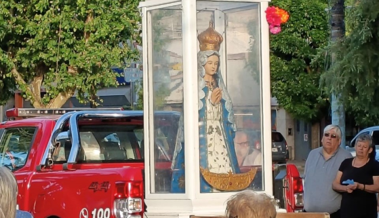 La Virgen de Itatí permanecerá en Arroyo Seco hasta la semana próxima