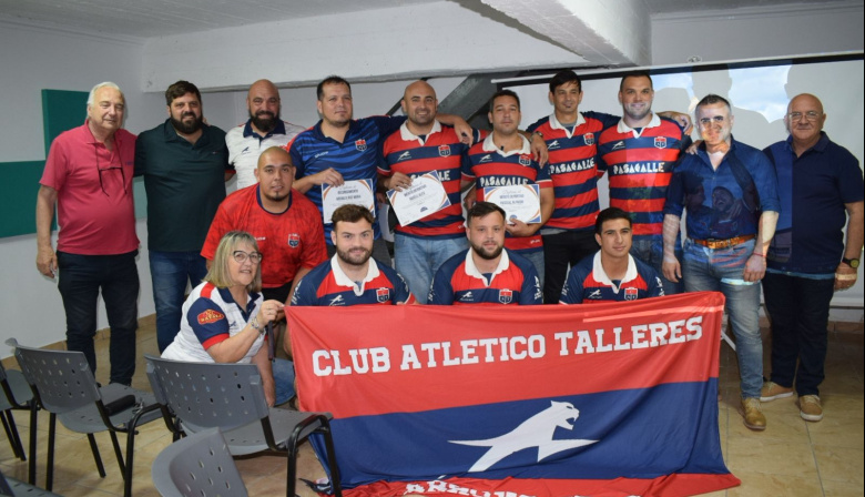 Doble reconocimiento al equipo de Rugby de Talleres por la obtención de la Copa de Oro
