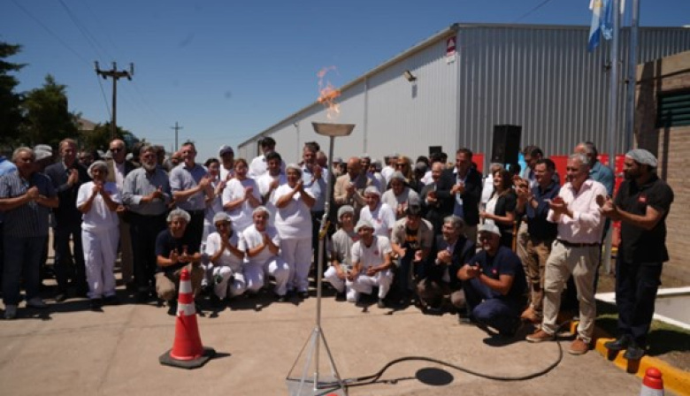 El gasoducto Acebal-Pavón Arriba fue inaugurado ayer