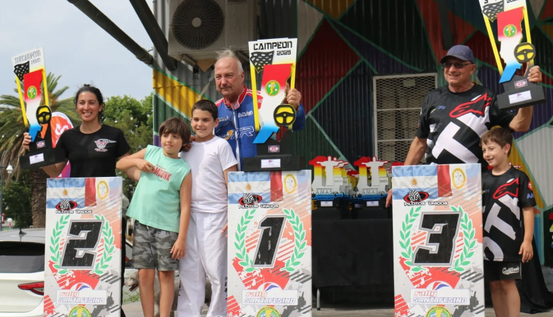 Jornada de premiación para el Rally Santafesino en el Paseo "Pedro Spina"
