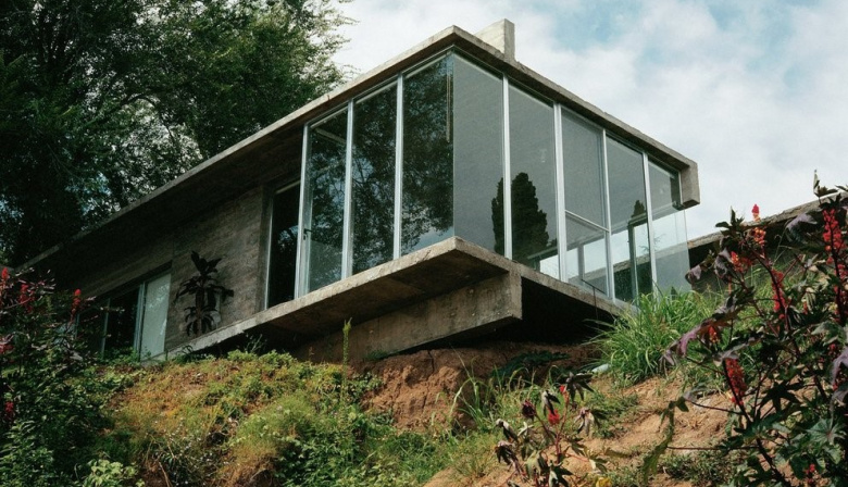 ¿Conocés la Casa de la Barranca diseñada por Rafael Iglesia en Arroyo Seco?