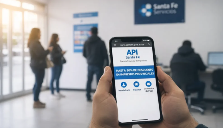 API: Descuentos de hasta el 56 % en impuestos provinciales para contribuyentes al día