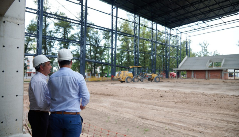 Avanza a buen ritmo la obra del nuevo estadio Arena en la ex Rural