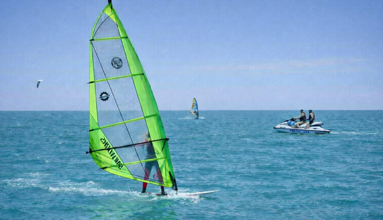 Recomendaciones de Prefectura para navegantes de windsurf