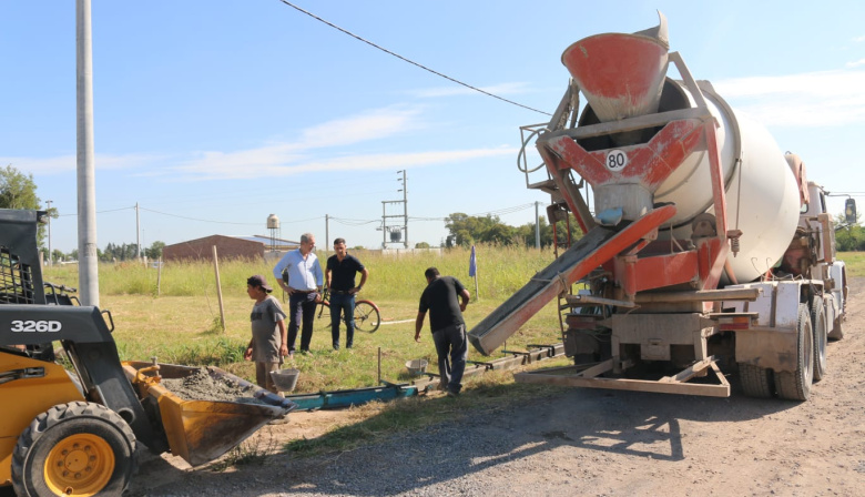 Siguen las obras en Mi Lote