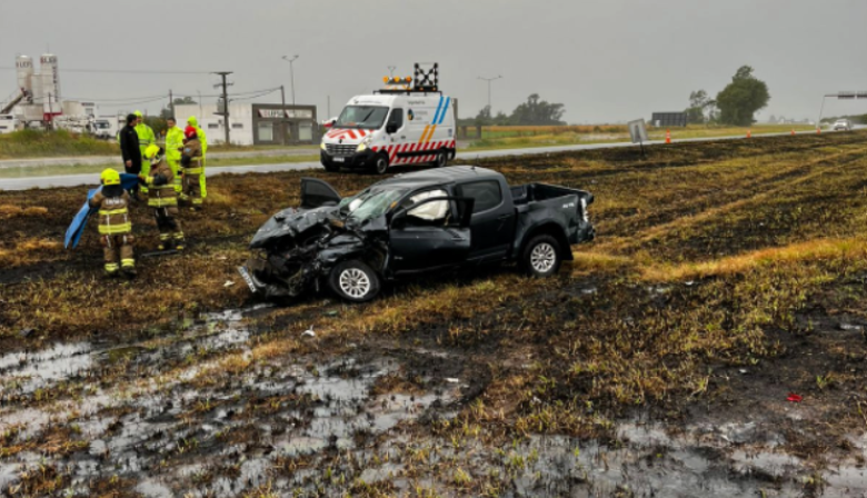Carlos Pighin protagonizó un grave accidente en la autopista