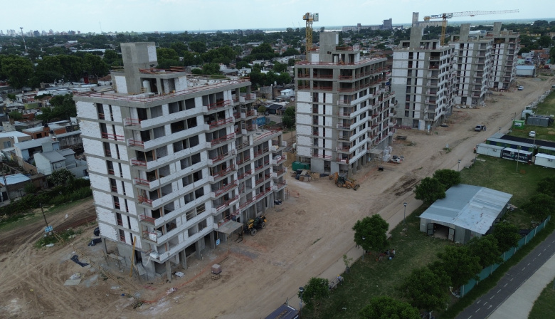 La villa deportiva de Rosario supera el 60% de avance