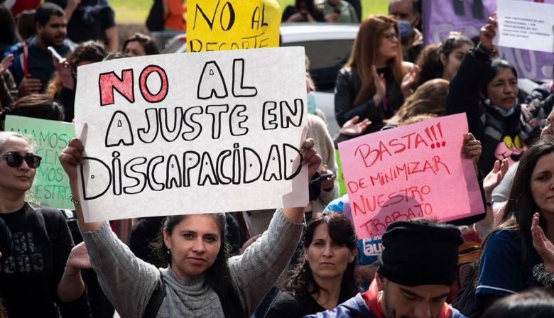 Prestadores de discapacidad iniciaron un paro por falta de pagos y aranceles desactualizados