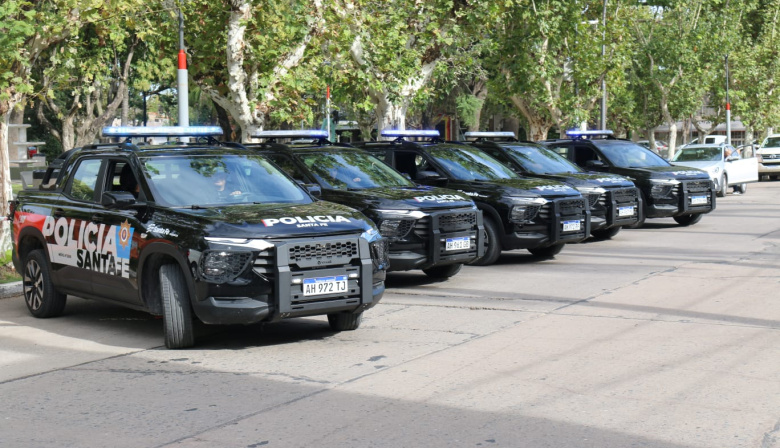 Arroyo Seco incorporó cinco nuevos patrulleros para reforzar la seguridad