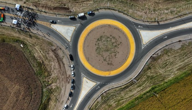 Provincia inauguró la repavimentación de la Ruta 14