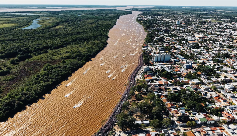 La Fiesta Nacional del Surubí reflejó el desastre ambiental que padece el río Paraná