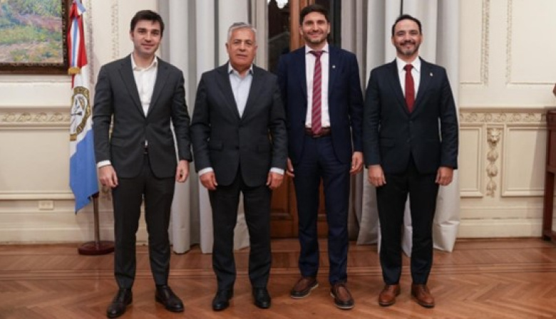 Pullaro se reunió en Rosario con los gobernadores de Mendoza, Chubut y Corrientes