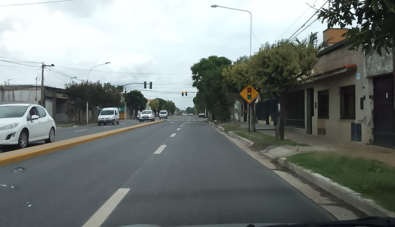 Comienza la instalación de semáforos sobre la Ruta 21 en Arroyo Seco