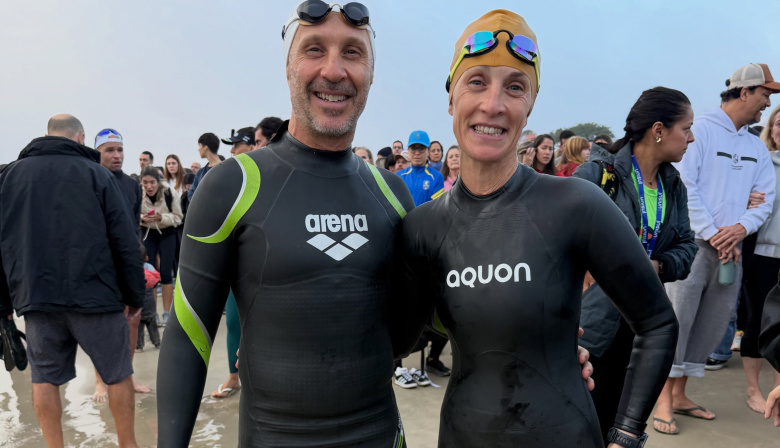 Dos arroyenses completaron el Ironman Brasil 2026
