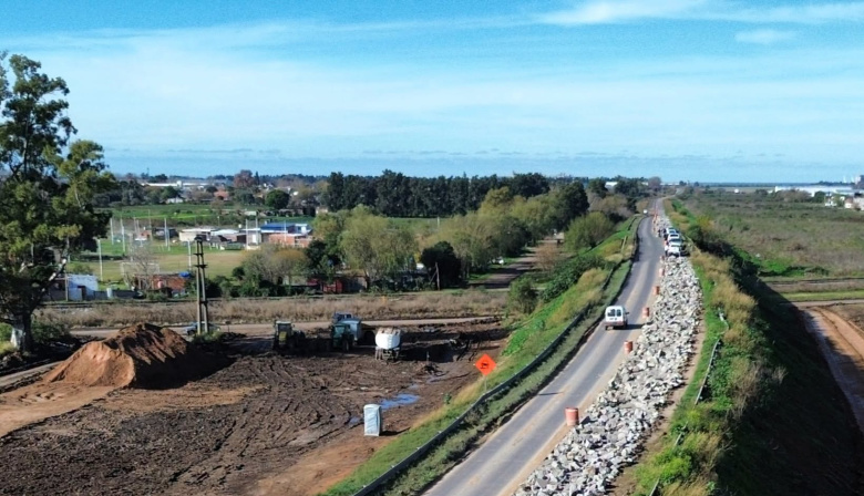 Avanza la reconstrucción de la Ruta Provincial 21