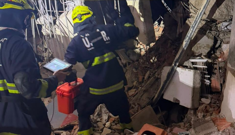 La brigada santafesina ya trabaja en la zona de desastre