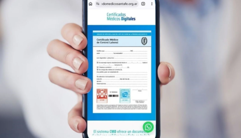 Santa Fe habilitó el certificado médico digital: cómo funciona el nuevo sistema