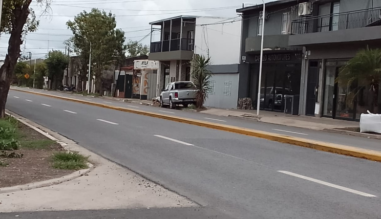 Provincia autorizó el estacionamiento sobre la ruta 21