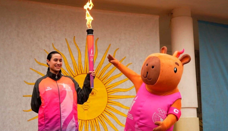 La Antorcha Suramericana llega a Arroyo Seco y será recibida en el Anfiteatro Municipal