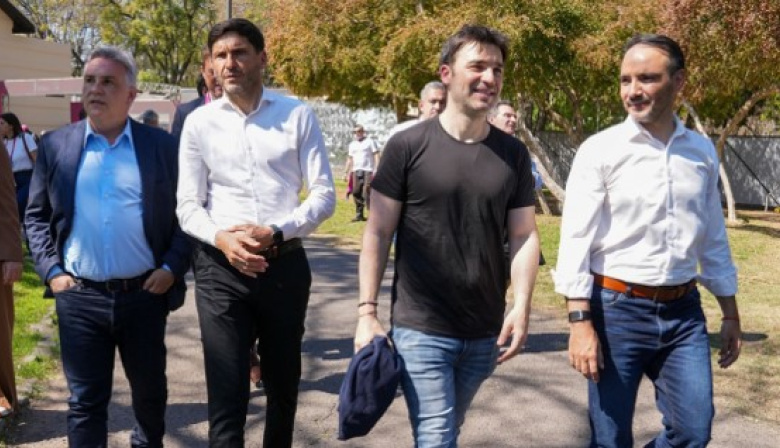 Pullaro y gobernadores recorrieron instalaciones deportivas