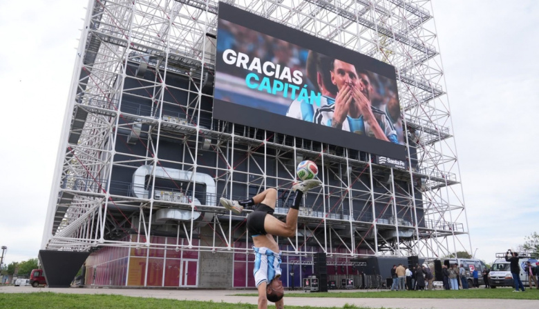 Rosario celebrará el último partido de Messi con la selección en el Museo del Deporte Santafesino