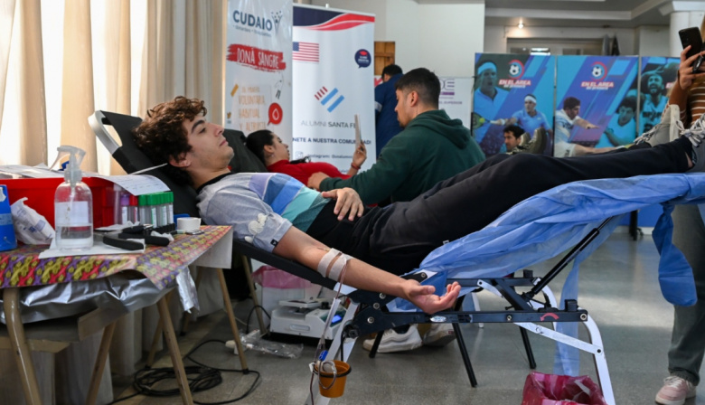 Campaña de donación de sangre en Arroyo Seco
