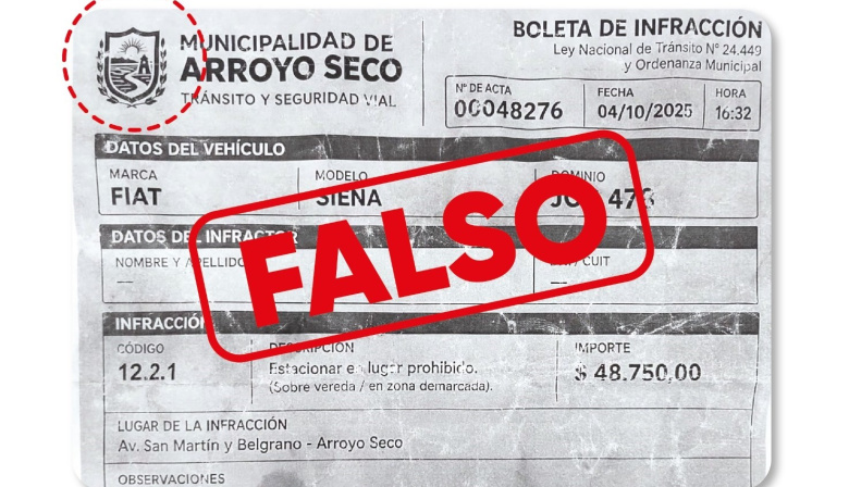 El Gobierno advirtió sobre estafas con multas falsas