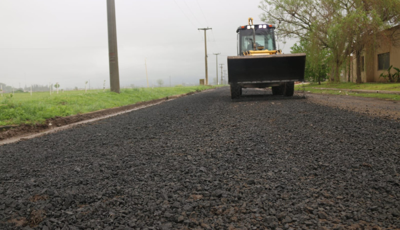 Continúan los trabajos públicos en los barrios