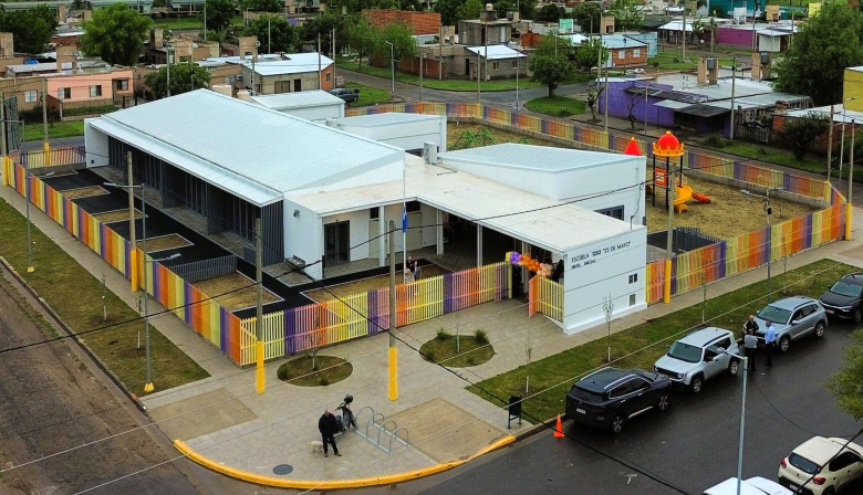Inauguraron un nuevo Jardín de Infantes en Villa Constitución