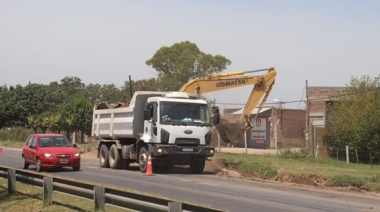 Se retomó el ensanche de la Ruta 21 a la altura de Arroyo Seco