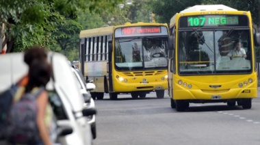 Los colectivos volverán a circular el martes a partir del mediodía