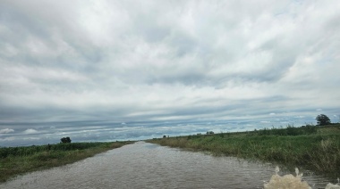 La lluvia dejó incomunicados a los barrios de la costa