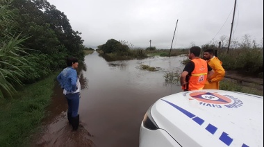 La Provincia coordina la asistencia a localidades del sur afectadas por las intensas lluvias