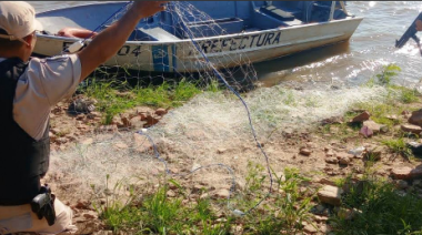 Prefectura secuestró especies y artes de pesca