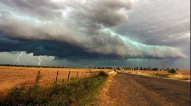 Rige una alerta amarilla por tormentas y vientos