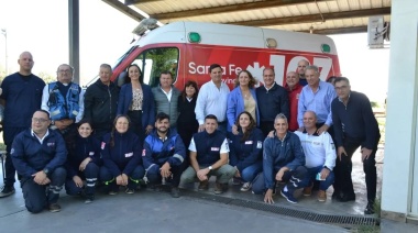 Alvear inauguró una base del SIES en el Parque Industrial